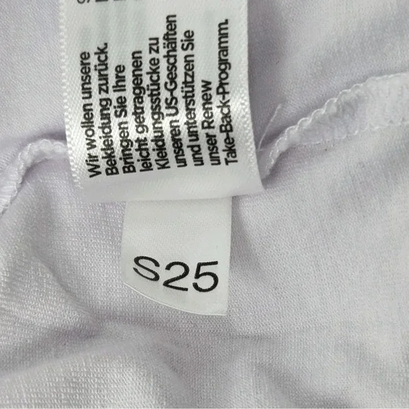 Eileen Fisher Viscose Stretch Short Sleeve White T-Shirt Crew Neck Womens M - Picture 9 of 11